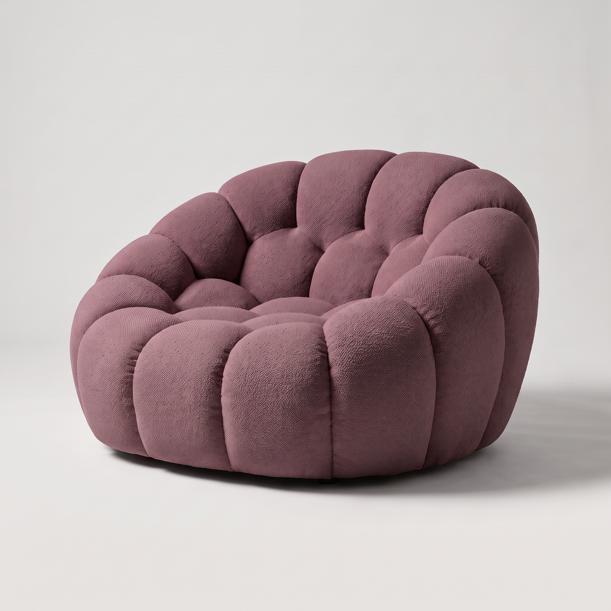 Bubble lounge chair — Plum