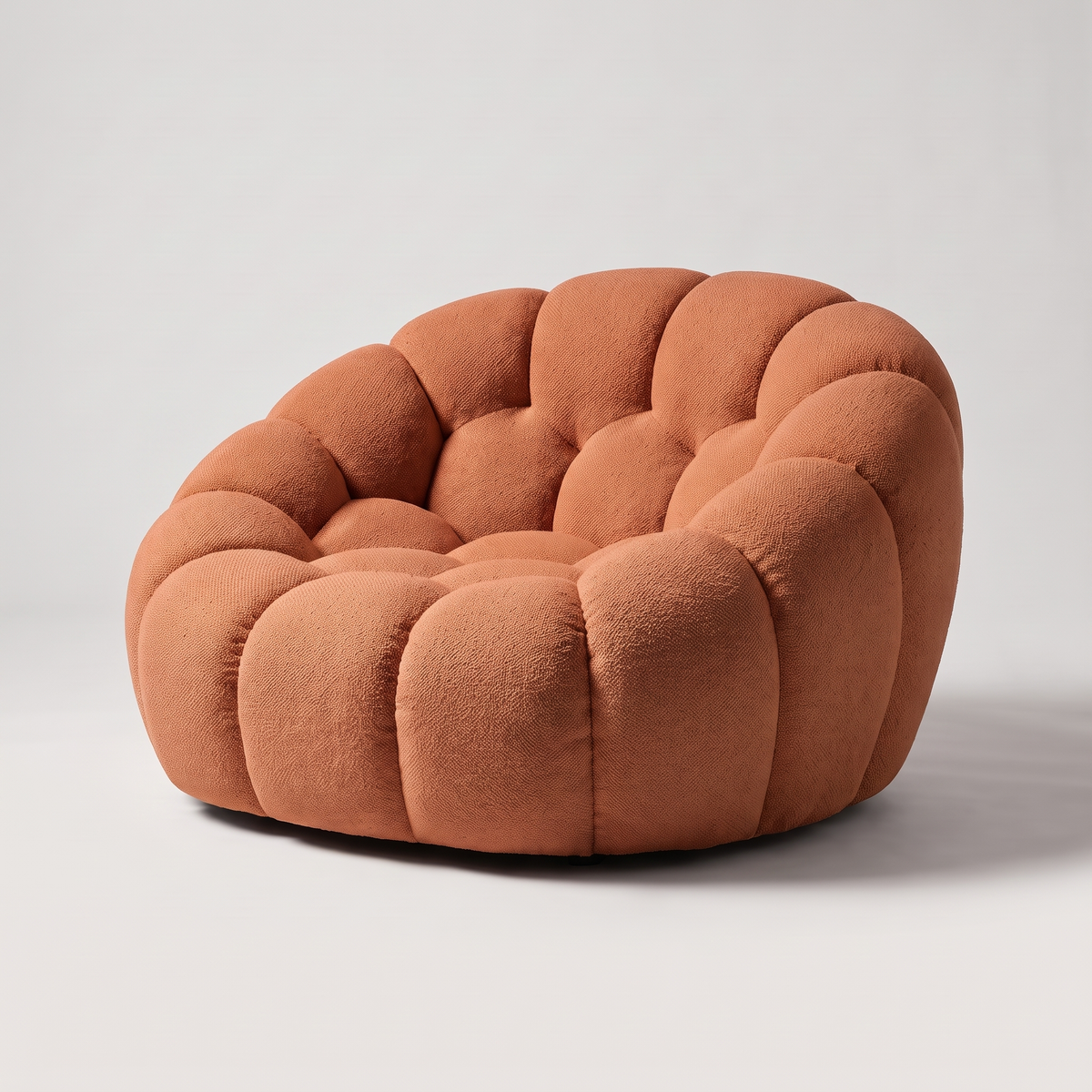 Bubble lounge chair — Terracotta